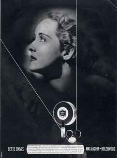 Max Factor (Cosmetics) 1939 Bette Davis