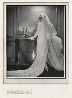 Madeleine Vionnet 1927 Wedding Dress, Melle H. Amor de Yturbe