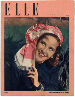 ELLE N°25 du 7 Mai 1946 Mary Pickford Robert Piguet Jeanne Lanvin