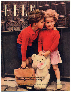 ELLE N°95 du 9 Septembre 1947 La rentrée des classes