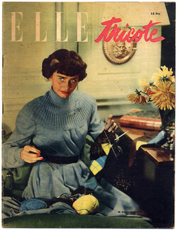 ELLE N°96 du 16 Septembre 1947 Spécial Tricot