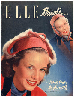 ELLE N°104 du 11 Novembre 1947 Spécial Tricots