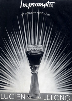 Lucien Lelong (Perfumes) 1938 "Impromptu"