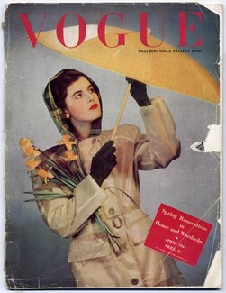 British Vogue April 1944 Spring Renovations in House and Wardrobe