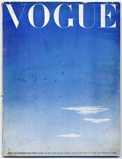 British Vogue October 1945 Peace and Reconstruction Issue Schiaparelli, 100 pages