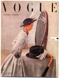 British Vogue June 1948 London Season Norman Parkinson Edward Bawden René Bouché