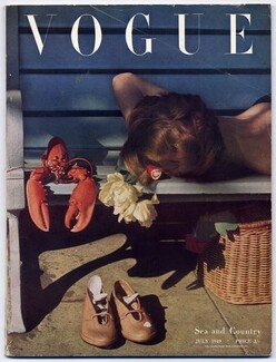 British Vogue July 1949 Sea and Country, Norman Parkinson, 96 pages