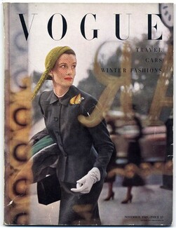 British Vogue November 1949 Winter Fashions