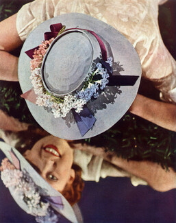 Maria Guy 1937 Panama Hat, Man Ray