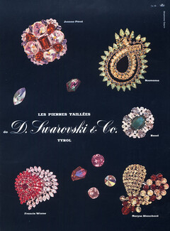 Swarovski & Co. 1962 Jewels by Scémama, Francis Winter, Renel, Maryse Blanchard