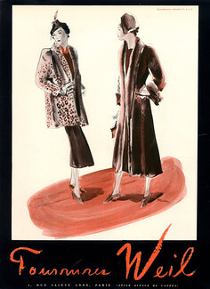 Weil (Fur Coat) 1936 Plucer, Fur Coat