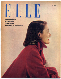 ELLE N°114 du 27 Janvier 1948 Elle à New York Hélène Gordon-Lazareff Richard Avedon