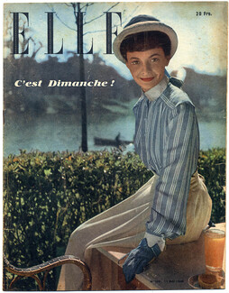 ELLE N°129 du 11 Mai 1948