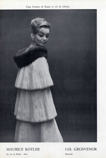 Maurice Kotler (Fur Clothing) 1953 Fur Cape
