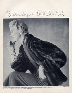 Revillon (Fur Coat) 1953 Earring Cartier