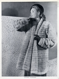 Blondell Fourrures (Fur Coat) 1947 Moussempès
