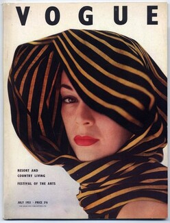 British Vogue in Ireland July 1951 Cecil Beaton Clifford Coffins