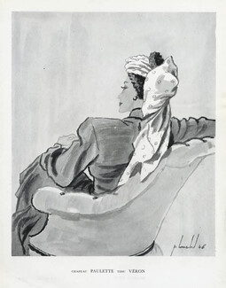 Paulette (Millinery) 1946 Pierre Louchel