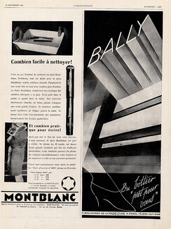 Montblanc & Bally (Shoes) 1928