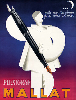 Mallat Plexigraf 1947 Pierrot