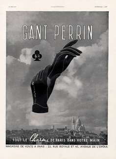 Perrin (Gloves) 1937 Sacré-Coeur, Photo Sougez