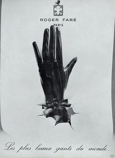 Roger Faré 1963 Gloves, Photo Roger Schall