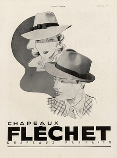 Fléchet (Hats) 1941