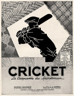 Cricket 1929 René Vincent