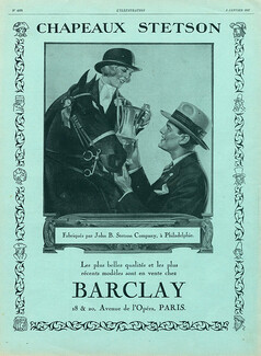 Stetson (Men's Hat) & Barclay 1927 Equestrian