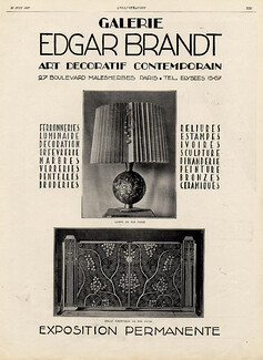 Edgar Brandt 1927 Ironworks
