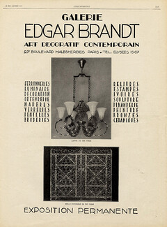 Edgar Brandt 1927 Ironworks