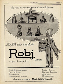 Robj 1925 Knickknacks, Brule-parfum, Orientalism