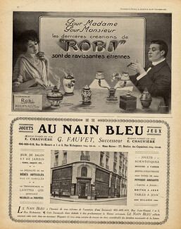 Robj 1912 Knickknacks & Au Nain Bleu (Toys Shop)