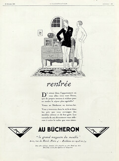 Au Bûcheron 1925 René Vincent