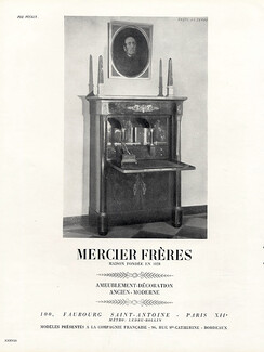 Mercier Frères 1929 Decorative Arts