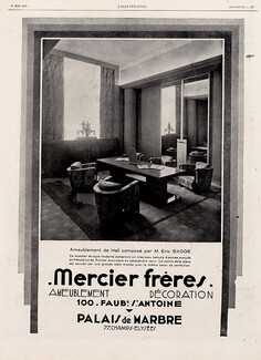 Mercier Frères 1929 Decorative Arts