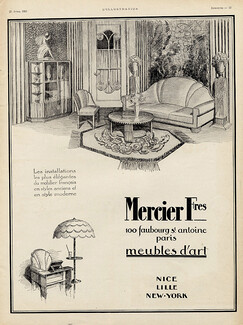 Mercier Frères 1925 Decorative Arts