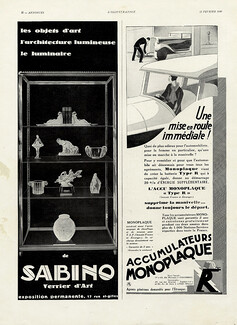 Sabino - Verrier d'Art (Luminaires) 1930