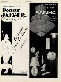 Sabino - Verrier d'Art (Luminaires) 1928