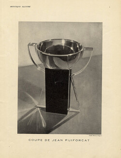 Jean Puiforcat (Silversmith) 1935 Art Deco, Studio Deberny Peignot
