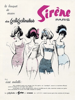 La Sirène 1964 Galigalinettes, H. Munière