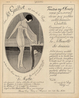 Mme Guillot (Corsetmaker) 1914 Le Mythe, Marty