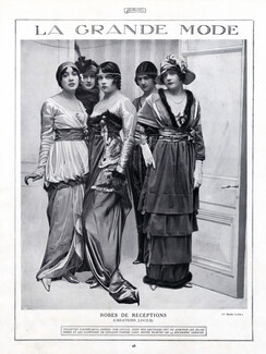 Lucile (Lady Duff Gordon) 1914 Evening Gown