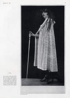 Lucile (Lady Duff Gordon) 1921 White Fur Cape, Rehbinder Photo