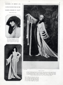 Lucile (Lady Duff Gordon) 1922 Evening Gown, Posed by Dolores in Sally