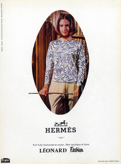 Hermès (Sportswear) 1964 Photo Bernheim, Leonard Fashion