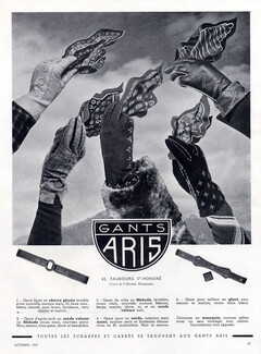 Aris (Gloves) 1937 Scarves