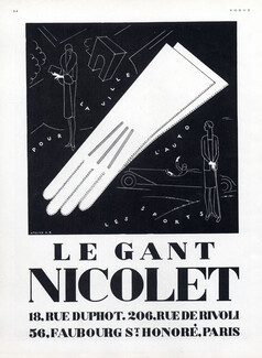 Nicolet (Gloves) 1929 Atelier A. B.