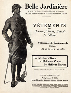 Belle Jardinière 1918 Military, Soldier