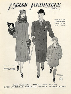 Belle Jardinière 1926 Men's Clothing, Marcel Hemjic